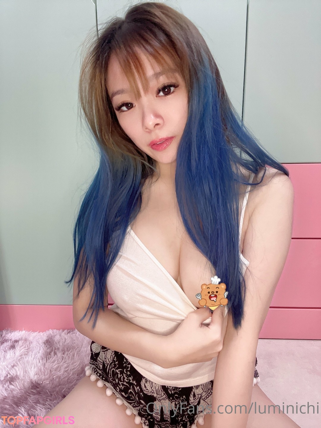 Nøgent lækket OnlyFans-billede af Luminichi #66