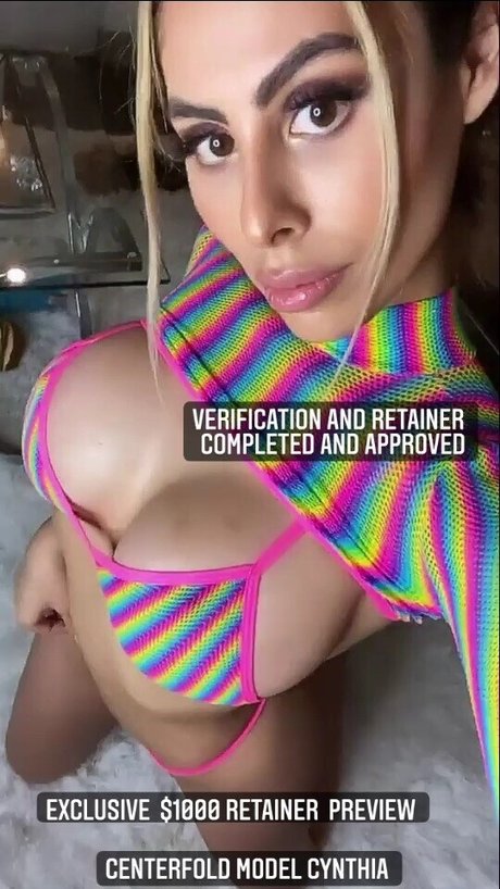 Alasti lekkinud OnlyFans-i pilt Cynthia Escobar