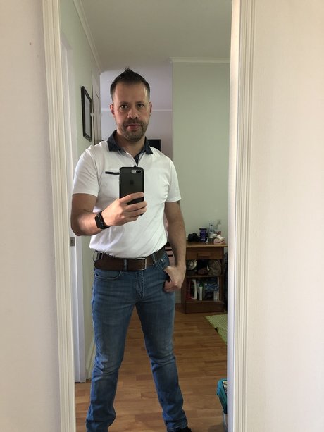 Foto nua vazada do OnlyFans de Daniel