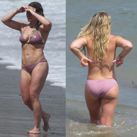 Naken lekkede OnlyFans-bilde av Hilary Duff
